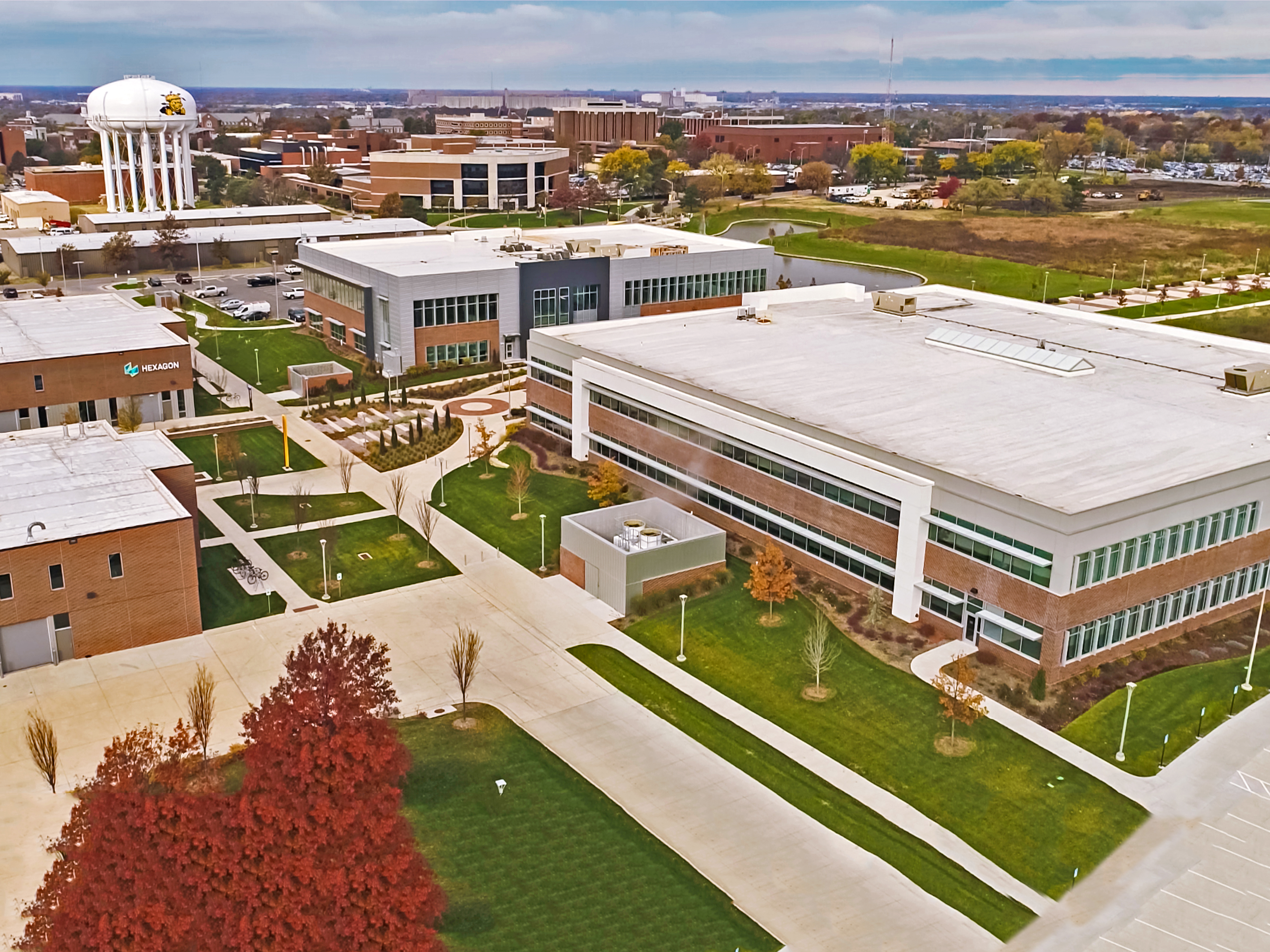 Innovation campus aerial
