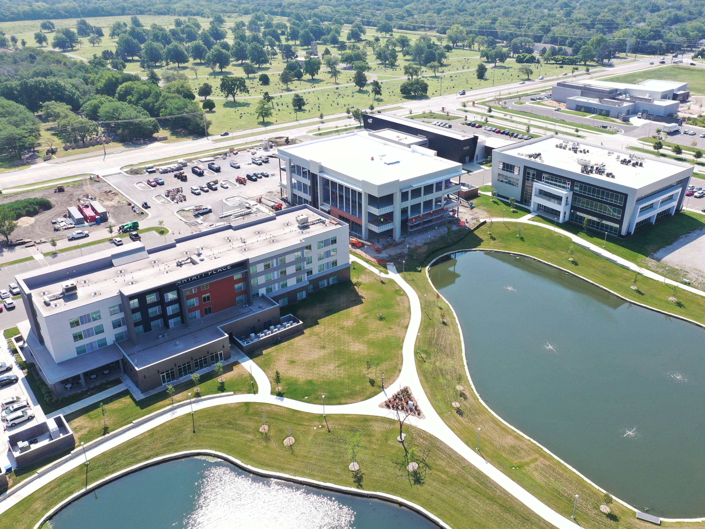 Wichita State's Innovation Campus Aerial