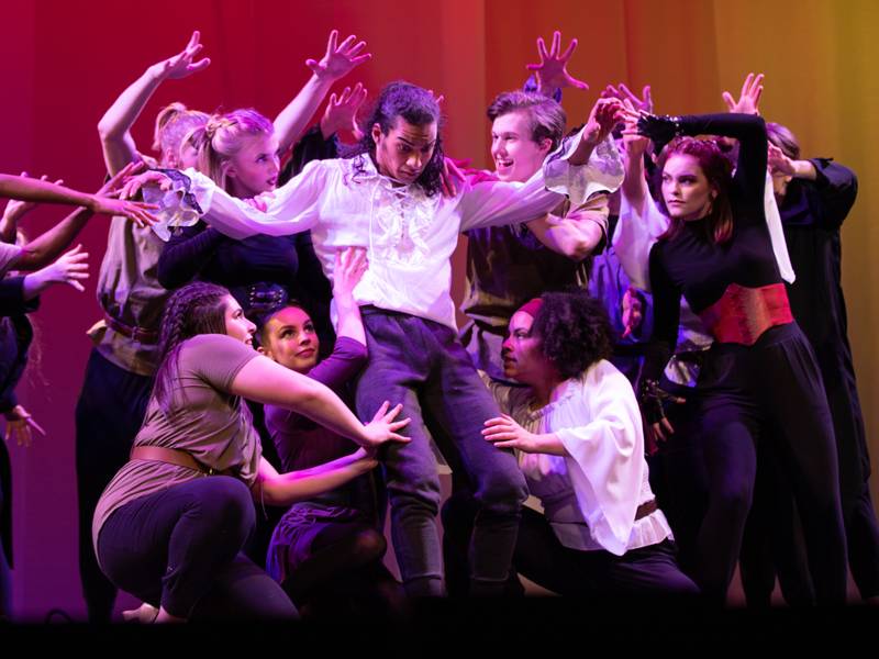 Music theatre students perform in Pippin